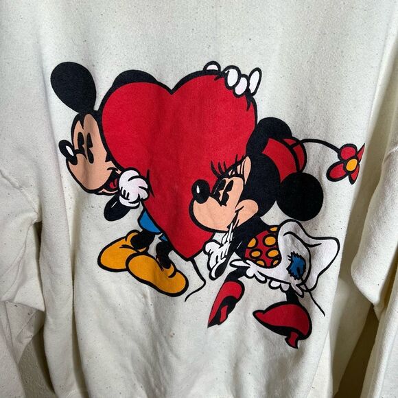 Vintage 80s Disney Mickey & Co Sweatshirt XL - Picture 2 of 5